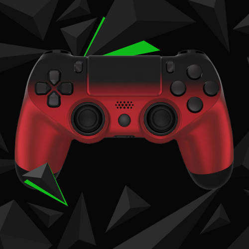 NEXON CONTROLLER PS4 RED FADE